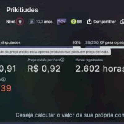 Conta steam 