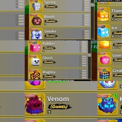 Conta Roblox 2010 + 18 Frutas Permanentes + Upada Em Vários Jogos 