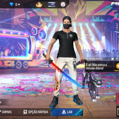 Conta de ff com 20k de Dimas gastados