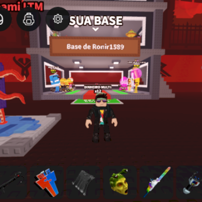 CONTA  DE  ROBLOX, roube um brainroot 
