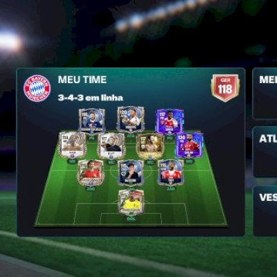 Vendo conta Fc mobile ger 118, valor da conta a negociar 