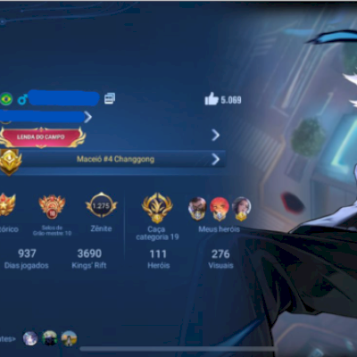 + DE 121.076 TICKET INVSTIDOS LVL 186 3 ANOS EX LENDA | MAIS DE 276 SKINS!✨