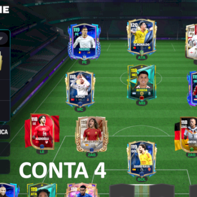 CONTA 4 FIFA GER 120 + HENRY 120 + CR7 120
