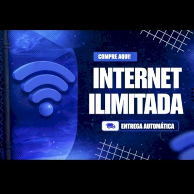 Internet ilimitada/ usar onde quiser 