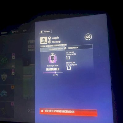 conta diamante de rainbow six