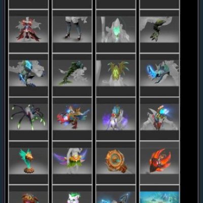 CONTA DOTA 2 COM ARCANOS E MUITOS ITENS