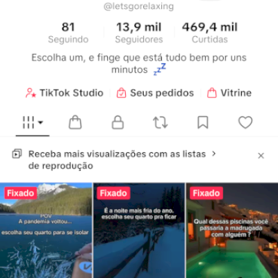 Conta Tiktok 13mil seguidores e monetizado 
