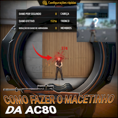 😱🔥 TUTORIAL do MACETINHO da AC80 no MOBILE!