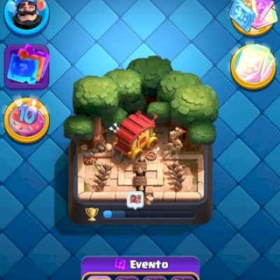 CONTA MUITO BOA DE CLASH ROYALE COM EMBLEMA DE 9 ANOS 