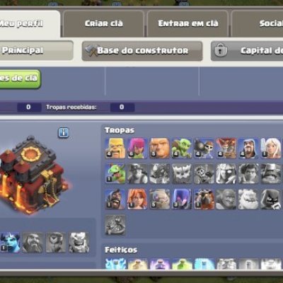 Conta cv 10 com todos os contrutores