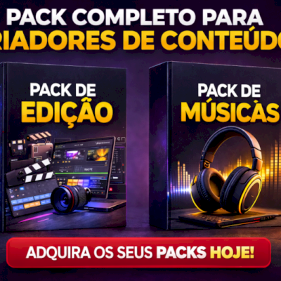Pack De Edição + Pack De Músicas (Para Criadores De Conteúdo)
