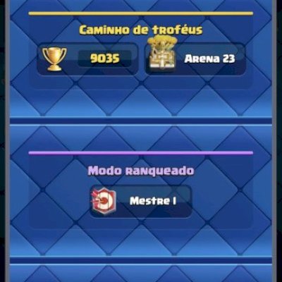Conta Clash Royale 9000+ Troféus | Arena 23 | 3 Evoluções | Cartas Nível 14 | 