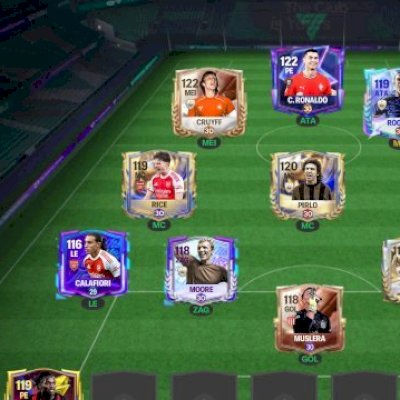 CONTA FC MOBILE VÁRIOS JOGADORES BOM