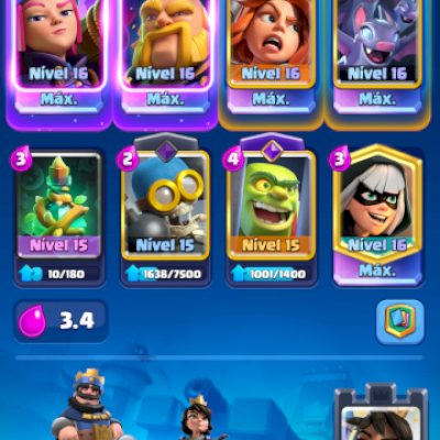 Clash Royale 12k+ troféus 