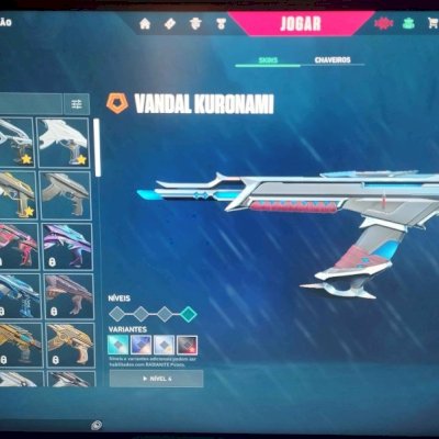 CONTA DE VALORANT COM SKINS  KURONAMI, CYRAX E FACA !