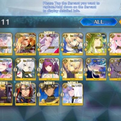 FGO NA - Todos os SUP META