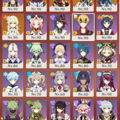 AR60 Muitos personagens 5s e lvl 90, armas assinaturas mapa mais de 50%/NEGOCIO