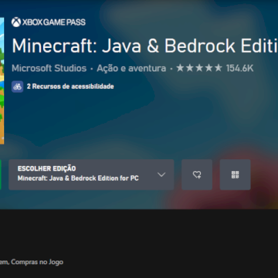 MINECRAFT CONTA - JAVA/BEDROCK 