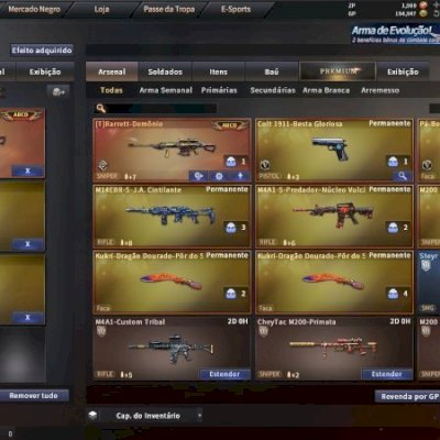 CONTA CROSSFIRE COM 1 INFINITY E 2 VIPS