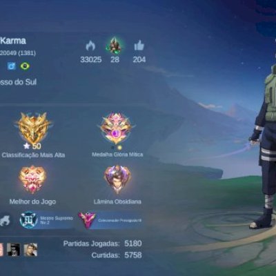 🎮 CONTA MOBILE LEGENDS À VENDA – PRESTIGIADO III 🎮 