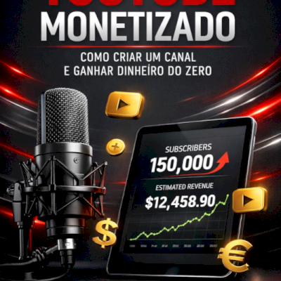YouTube Monetizado: Guia Completo para Criar um Canal do Zero e Gerar Renda 