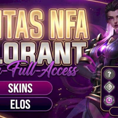 NFA CONTAS VALORANT - SKINS | ELOS | RANKED | ÚNICO FORNECEDOR [MELHOR PREÇO]