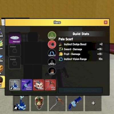 Conta blox fruit lv 2550 