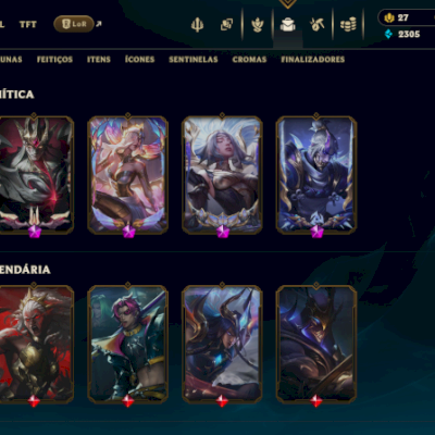 conta prata 2 jg full acesso 