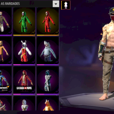 CONTA FULL GEMADA NO FREE FIRE SEGUNDO PASSE E TALS 