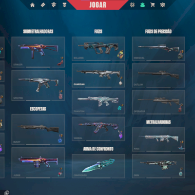 conta de valorant com mais de 2k gastos