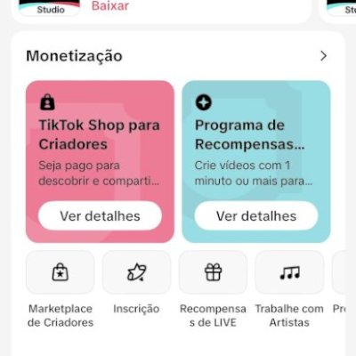 Conta tik tok 39K de seguidores 