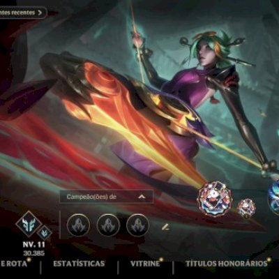CONTA GRÃO MESTRE 247 SKINS