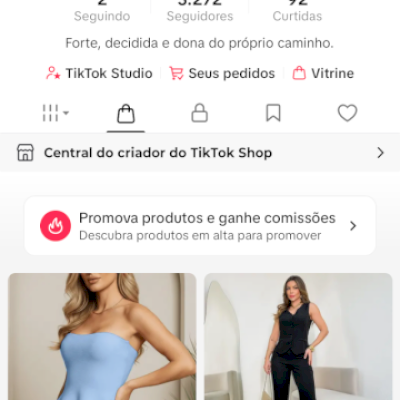 Conta Tik Tok com 5 mil seguidores 