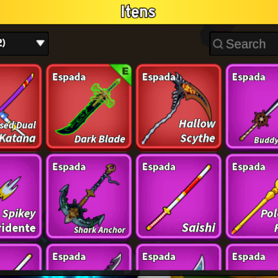 Conta blox Fruits