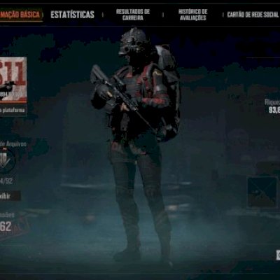 Conta Arena Breakout | 60M no Armazém |