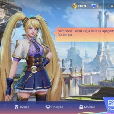 CONTA Mobile Legends C/ 55 HERÓIS E 44 SKINS