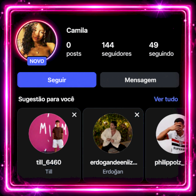 CONTAS NOVAS COM 50 A 200 SEGUIDORES+ E-mail ✅ (entrega automática)