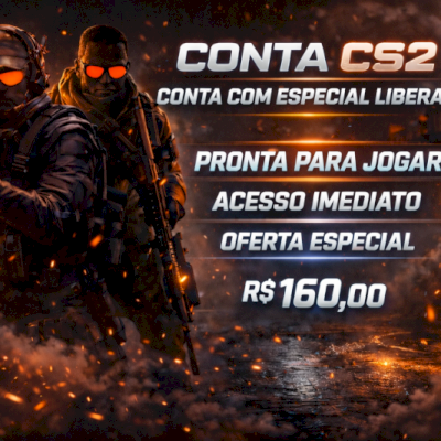 VENDO CONTA COM ESPECIAL LIBERADO 