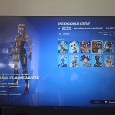 Conta rara fortnite promoção 
