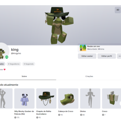 🔥 CONTA DE ROBLOX SUPER RARA 🔥 ACEITO OFERTAS ! | +20.000 ROBUX GASTOS