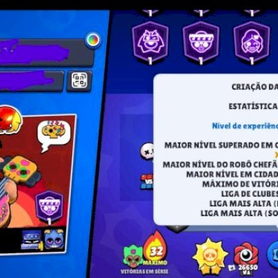 Conta brawl 70k pra hoje