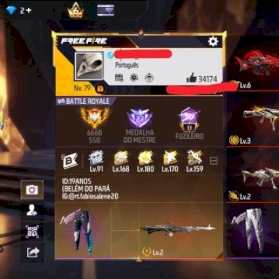 605 peitorais Nivel 79,7 armas evolutiva angelical azul Branca roxa e amarela 
