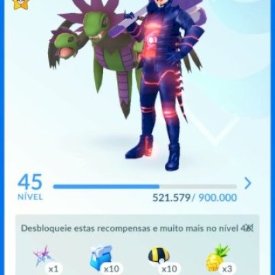 48, vários 100%, varios shiny