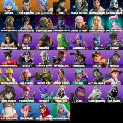 Conta de fortnite barata