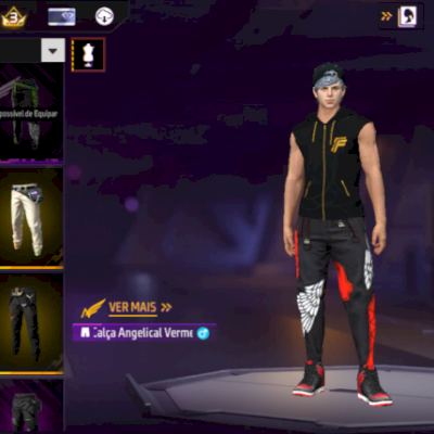 Conta Free Com Calça Angelical Vermelha 