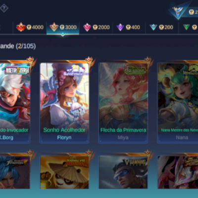 Conta mlbb mediana