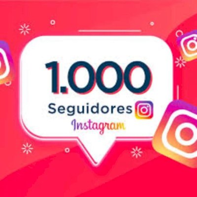 Seguidores Instagram 1K MUNDIAS promoção relâmpago