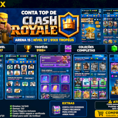 Conta bem upada competitiva 