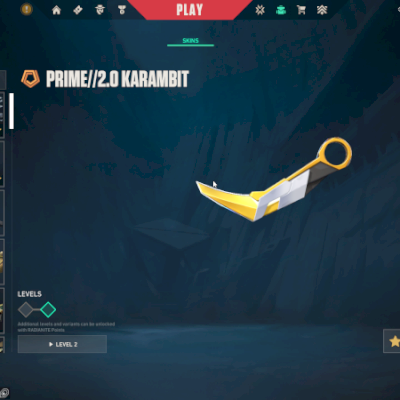 CONTA VALORANT OPERATOR LUGUBRE, KARAMBIT SUBLIME, KATANA ONI, SHERIFF KURONAMI
