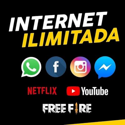 Internet ilimitada via aplicativo VIVO TIM E CLARO ULTRA VELOCIDADE 